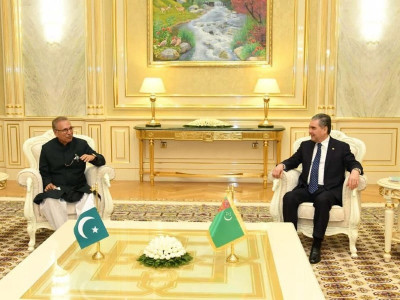 president alvi turkmenistan counterpart discuss afghan humanitarian crisis president alvi turkmenistan counterpart discuss afghan humanitarian crisis