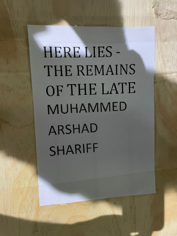 the body of slain journalist is expected to arrive late tuesday photo twitter javerias the body of slain journalist is expected to arrive late tuesday photo twitter javerias