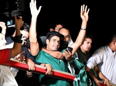 senate honours arshad nadeem for historic olympic gold record breaking javelin throw senate honours arshad nadeem for historic olympic gold record breaking javelin throw