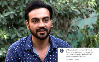 arsalan naseer posts grim call out for profit makers in the midst of flood emergency