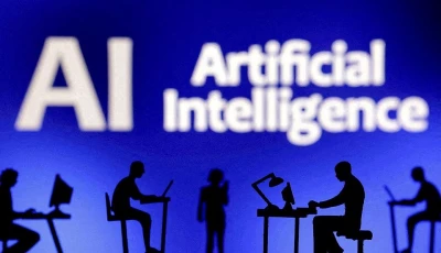 figurines with computers and smartphones are seen in front of the words artificial intelligence ai in this illustration taken february 19 2024 photo reuters