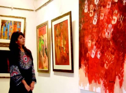 art exhibition exploring femininity through the ages