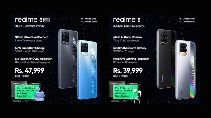 Tech enthusiasts rejoice the launch of realme 8 series