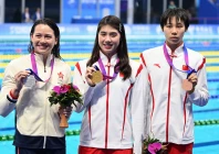 asian games chinese swimmers set new records