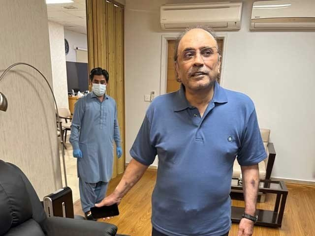 Photo of Zardari recovered from illness, shifted from hospital to Bilawal House