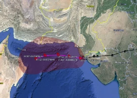 cyclonic storm asna moves closer to sindh coast heavy rains expected in karachi