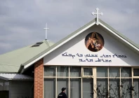 police investigate at the assyrian christ the good shepherd church after a knife attack in wakeley in sydney australia april 16 2024 photo reuters