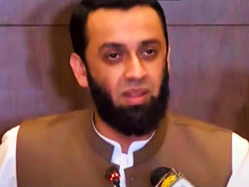 ata tarar addressing a press conference in lahore screengrab