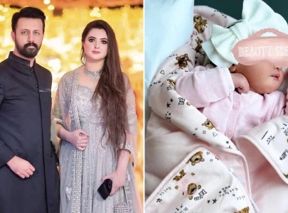 the queen of atif aslam s heart singer announces birth of daughter