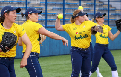 aussie softball team finds olympic bubble challenging