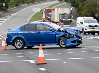 police officer among four injured in knife attack in australia