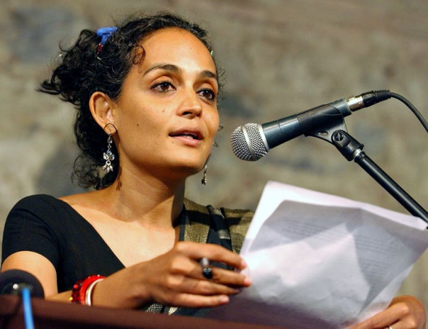author roy makes her opening speech as the spokesperson of the jury during the istanbul session of the world tribunal on iraq photo reuters author roy makes her opening speech as the spokesperson of the jury during the istanbul session of the world tribunal on iraq photo reuters