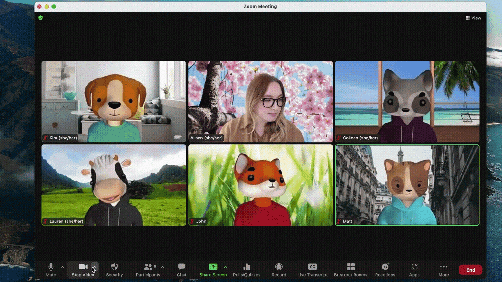Photo of Zoom’s new avatars let you hold meetings as a cute animal