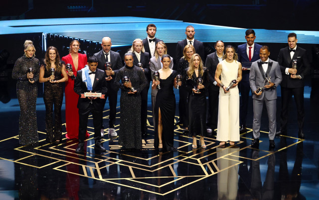 messi hogs limelight at fifa awards despite rising stars messi hogs limelight at fifa awards despite rising stars
