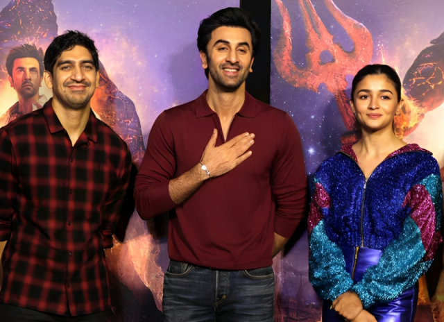 alia bhatt ayan mukherji celebrate one year of brahmastra part one shiva alia bhatt ayan mukherji celebrate one year of brahmastra part one shiva
