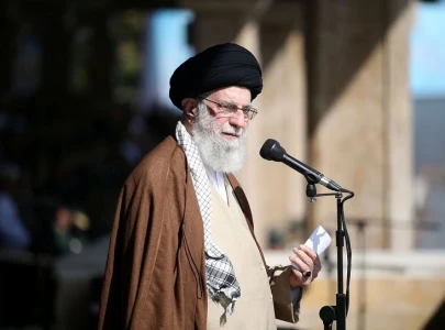 iran s khamenei says tehran was not behind hamas attack on israel