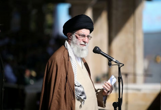 iran s khamenei says tehran was not behind hamas attack on israel