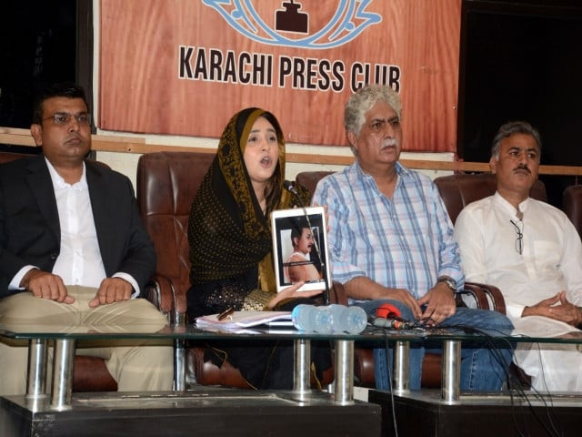 haleem s daughter opens front against sindh government photo twitter haleem s daughter opens front against sindh government photo twitter