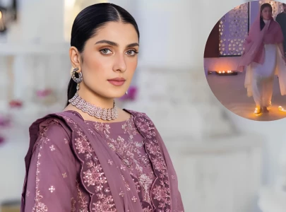 not easy being an actor ayeza khan shares video of accident on set