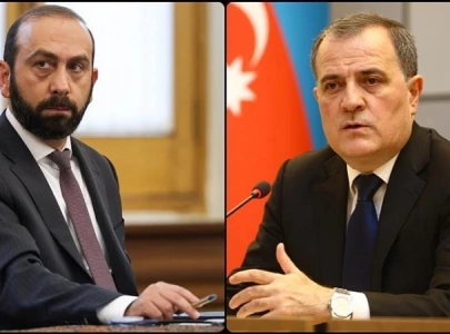 azerbaijani armenian top diplomats meet in berlin for peace talks