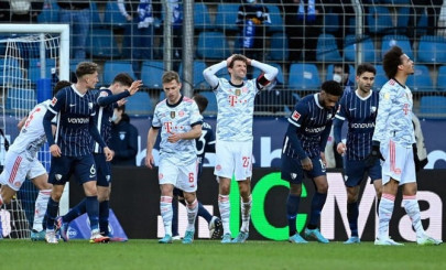 bayern slump to shock defeat at bochum