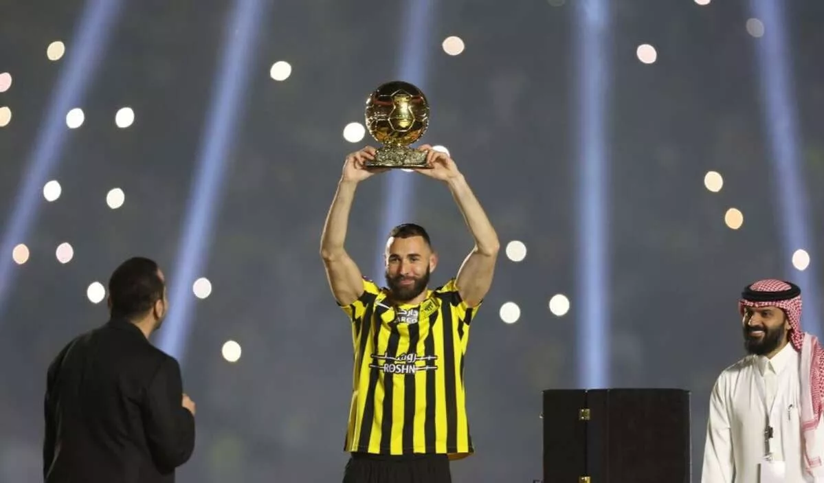 saudis give benzema gala welcome