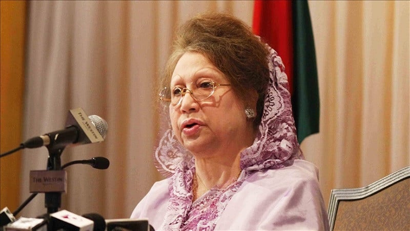 bangladesh nationalist party bnp chairperson khaleda zia photo anadolu agency