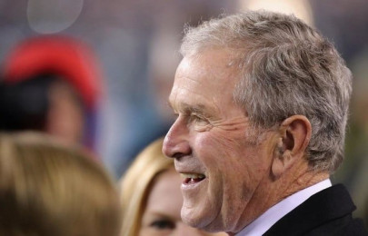 ex us president bush calls iraq invasion unjustified in brutal faux pas