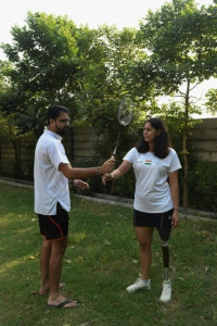 losing leg winning gold story of para badminton star losing leg winning gold story of para badminton star