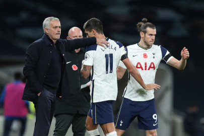 mourinho aims dig at real after bale s first goal back at spurs mourinho aims dig at real after bale s first goal back at spurs