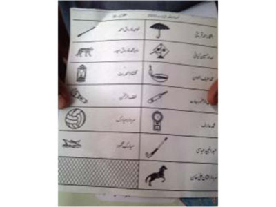 manipulation ballot papers redesigned in favour of few