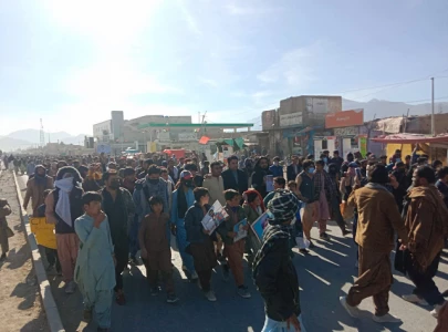 traffic chaos as capital crackdown sparks protests in balochistan