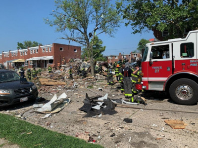 major explosion reported in us baltimore several houses destroyed major explosion reported in us baltimore several houses destroyed