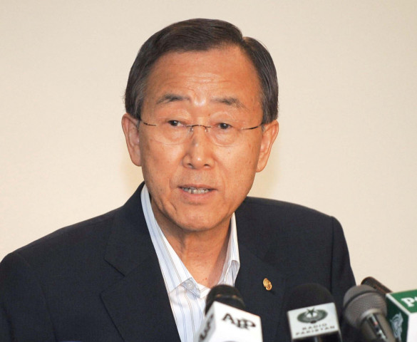 ban pushes world to do more ban pushes world to do more