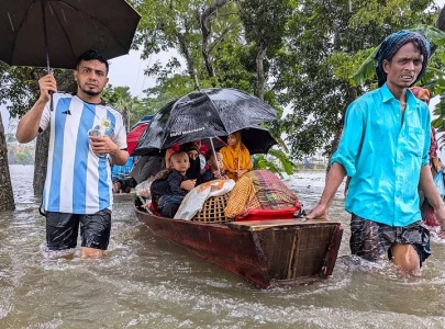 floods devastate bangladesh amidst political transition