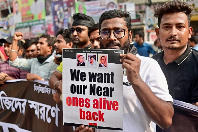 thousands protest over bangladesh s enforced disappearances thousands protest over bangladesh s enforced disappearances