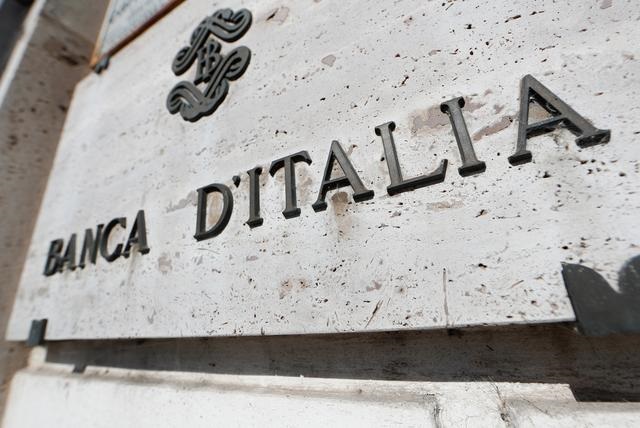 banca d italia bank of italy sign is seen in downtown rome italy october 19 2018 photo reuters