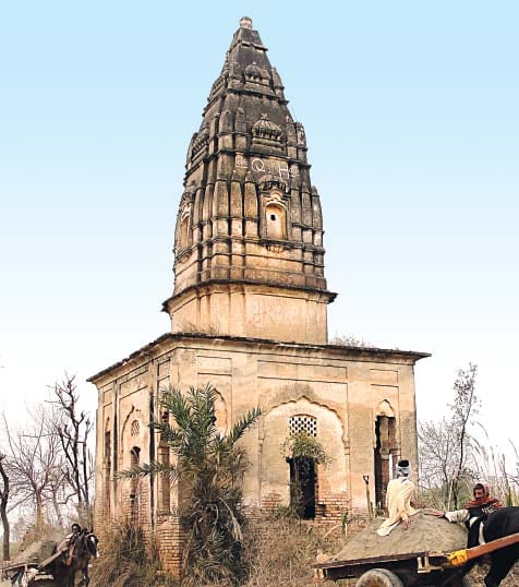 the falling temples of bhera