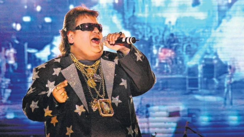 singer and composer bappi lahiri during a live performance at andheri sports complex in mumbai in 2009 photo hindustan times