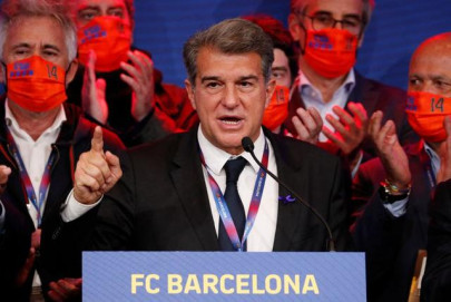 laporta elected barcelona s president sends message to messi laporta elected barcelona s president sends message to messi