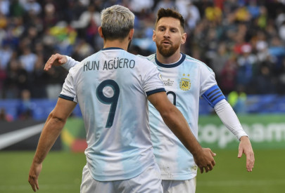 aguero hoping for messi partnership after signing for barca aguero hoping for messi partnership after signing for barca
