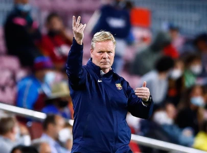 koeman defends direct approach after barca held by granada