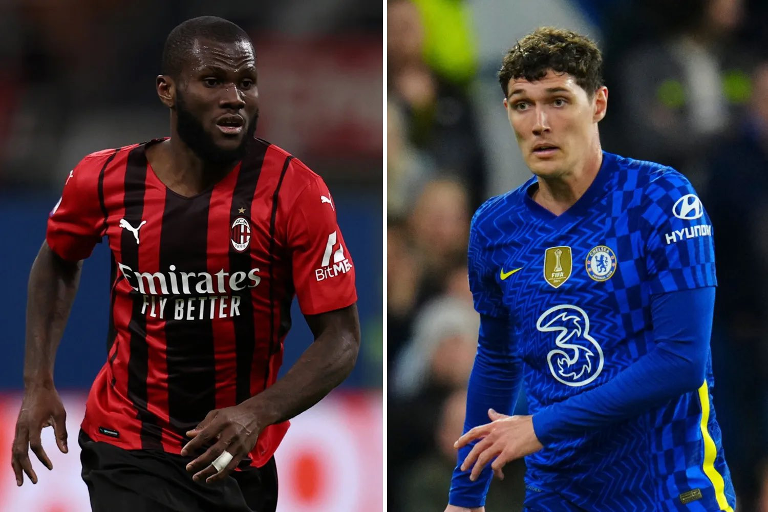 Photo of Barca seal double swoop for Kessie, Christensen