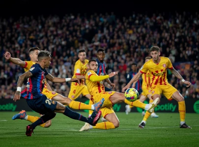 tame barca draw with girona
