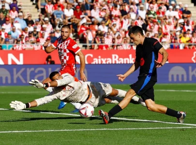 barcelona cruise past girona with a 4 1 victory yamal scores twice