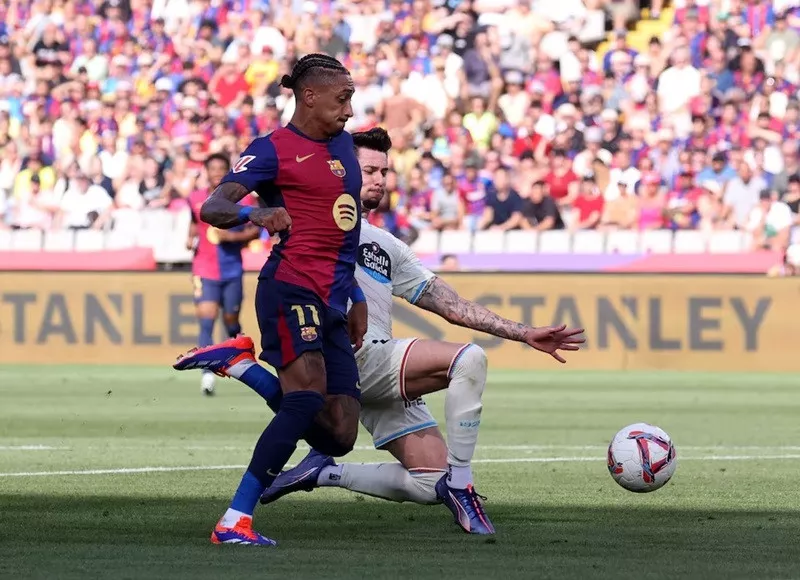 raphinha s hat trick powers barcelona to 7 0 thrashing of real valladolid raphinha s hat trick powers barcelona to 7 0 thrashing of real valladolid
