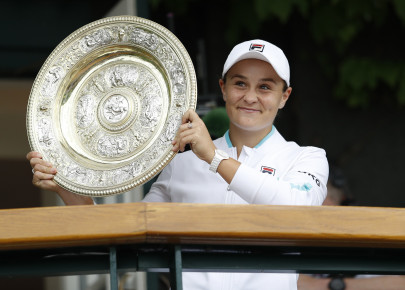 barty emulates idol goolagong to claim first wimbledon title barty emulates idol goolagong to claim first wimbledon title