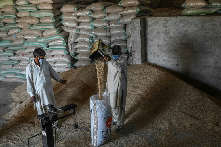 india has applied for an exclusive trademark that would grant it sole ownership of the basmati title in the european union setting off a dispute that could deal a major blow to pakistan s position in a vital export market photo afp