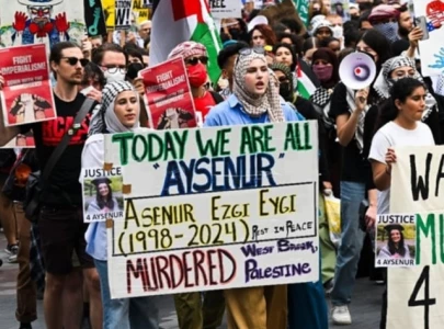 protest in seattle over shooting of turkish american activist by israel