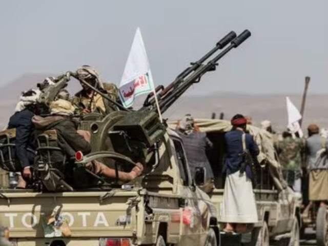 yemen s houthi tribesmen gathered on february 4 to show defiance following us and uk air strikes on houthi positions near sanaa photo reuters